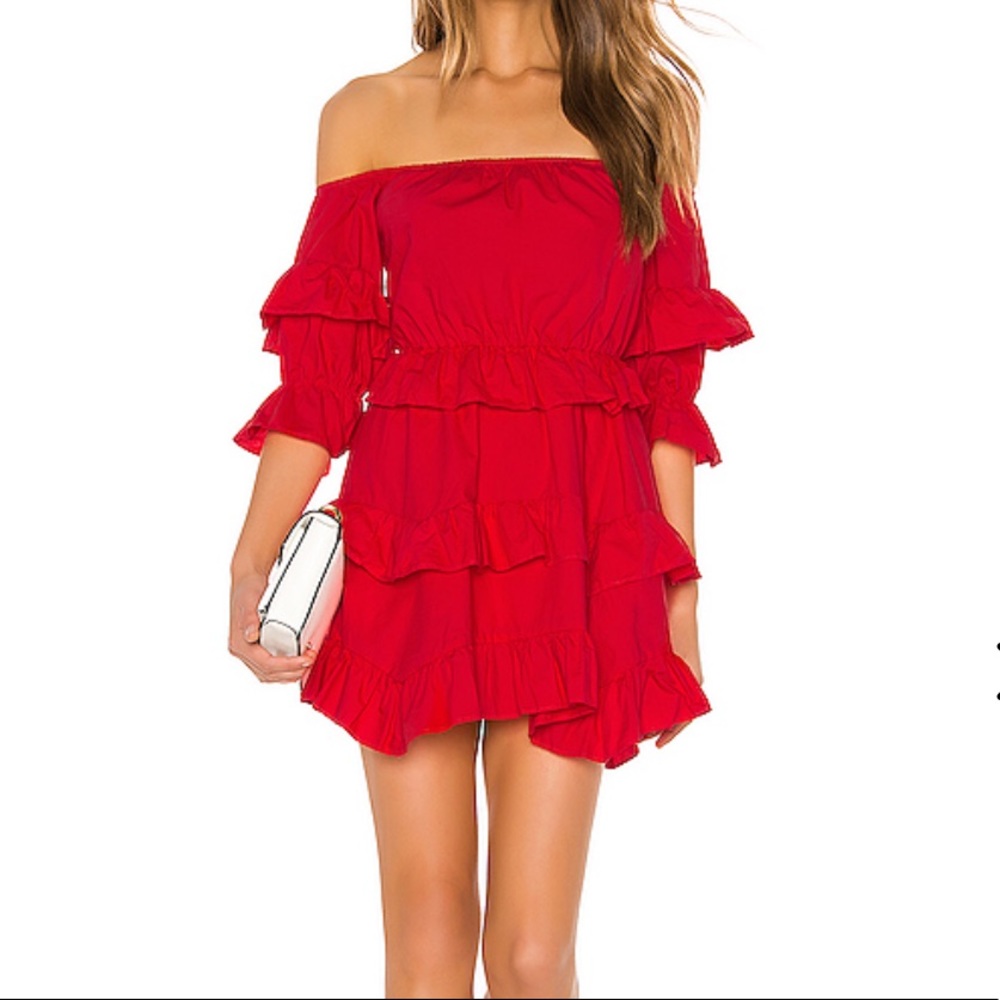 LOVER + FRIENDS PALMER MINI DRESS
